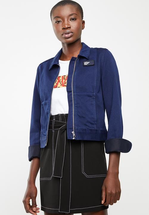 cropped workwear jacket
