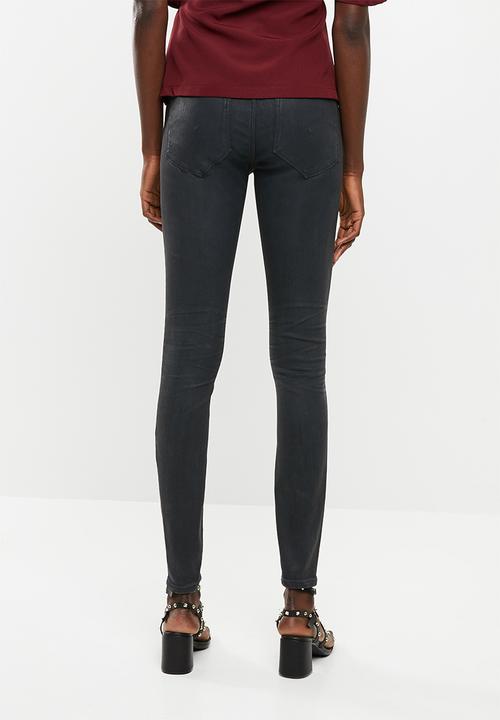 G-STAR - G-Star shape high super skinny - black