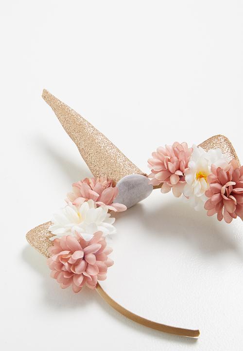 Pop Candy - Unicorn headband - gold