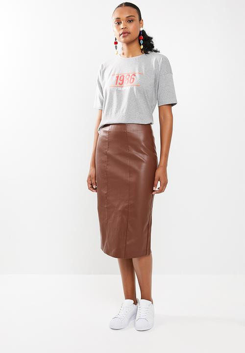 New Look - Pencil skirt - tan