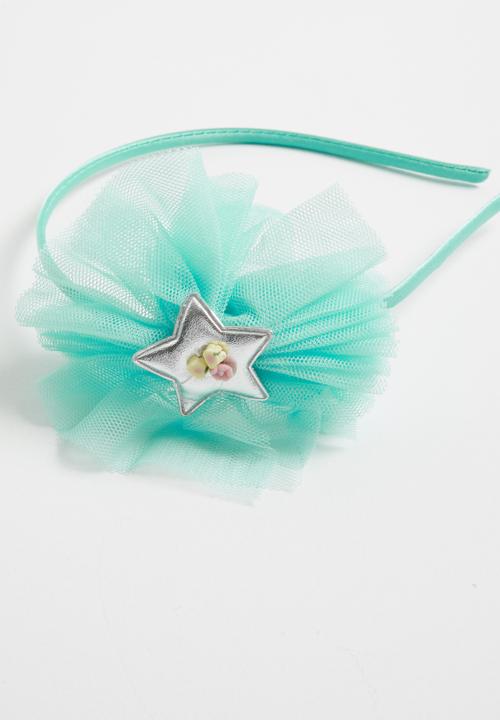 Pop Candy - Star detail headband - blue