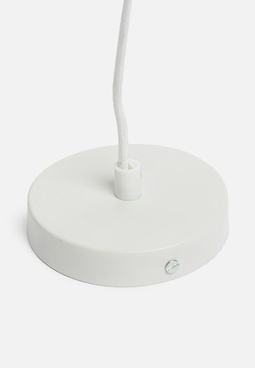 Sixth Floor - Scoop pendant - pink dip