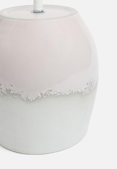 Sixth Floor - Scoop pendant - pink dip