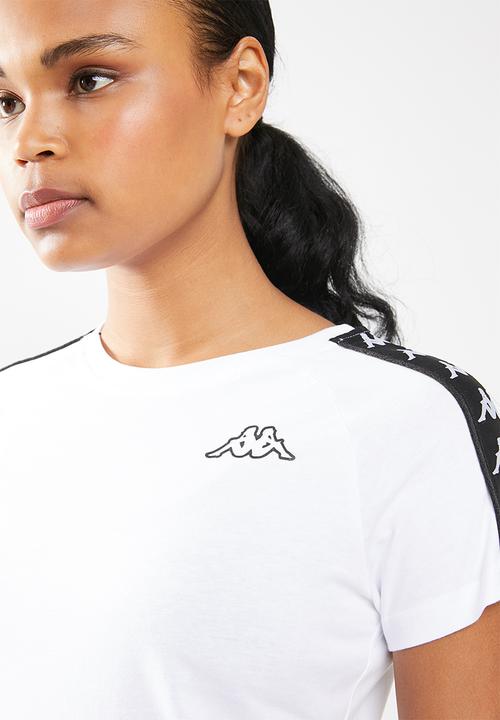 KAPPA - 222 banda woen - white/black 
