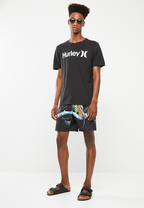 Hurley - Short sleeve solid T-shirt - black