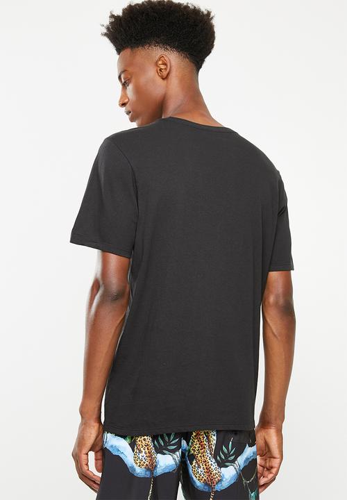Hurley - Short sleeve solid T-shirt - black