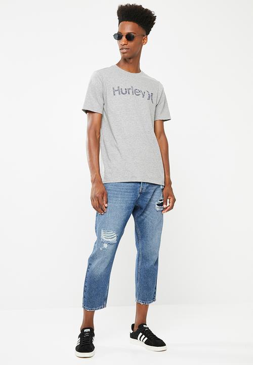 Hurley - One and only push through T-shirt - grey