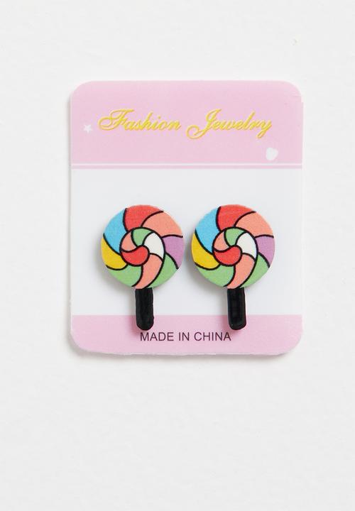 Pop Candy - Candy-pop earrings - multi 