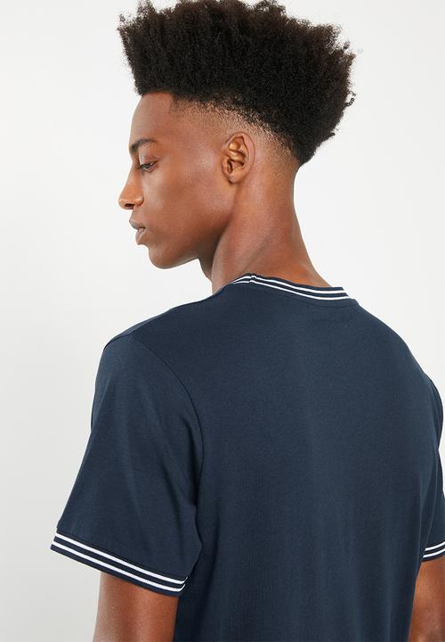 Brave Soul - Galwayb round neck T-shirt - navy