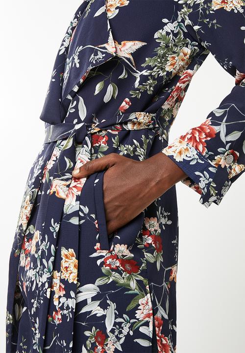 STYLE REPUBLIC - Longer length soft jacket - navy