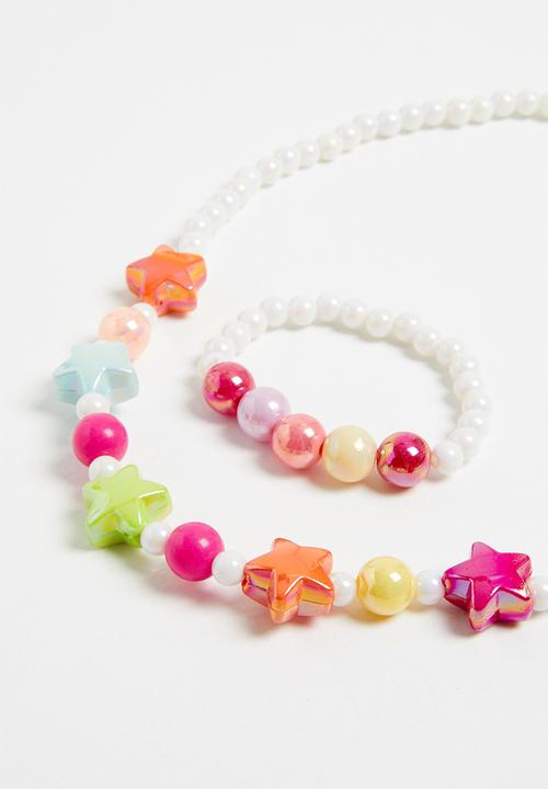 Pop Candy - Necklace and Bracelet Set multi