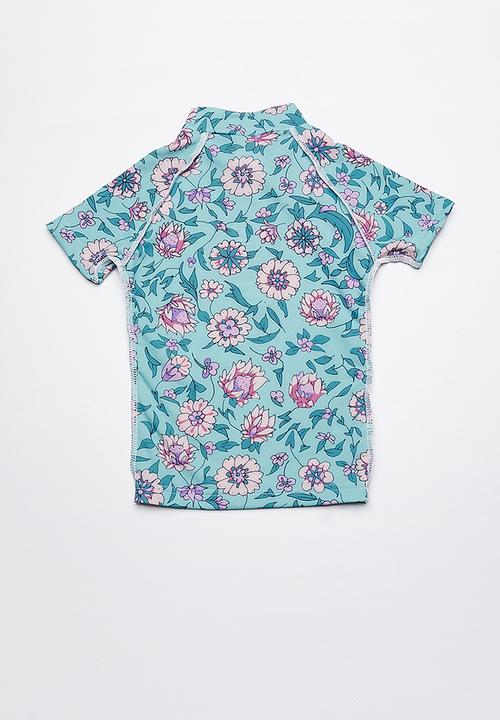 Rip Curl - Summerland short sleeve rashvest - multi