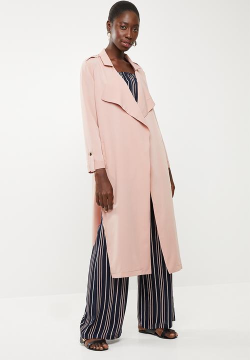 STYLE REPUBLIC - Longer length soft jacket - pink