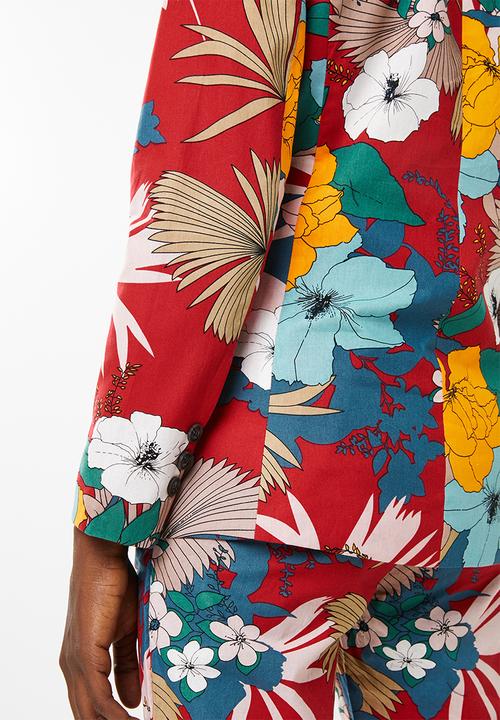 STYLE REPUBLIC - Double breasted blazer - red
