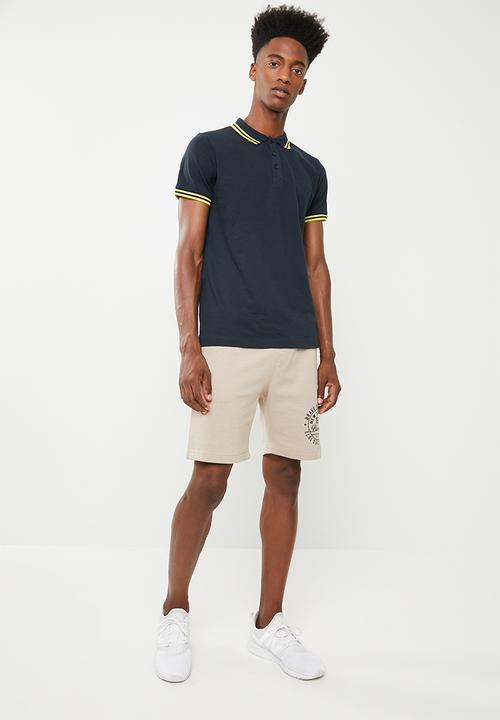 Brave Soul - Sovie golfer - navy & yellow