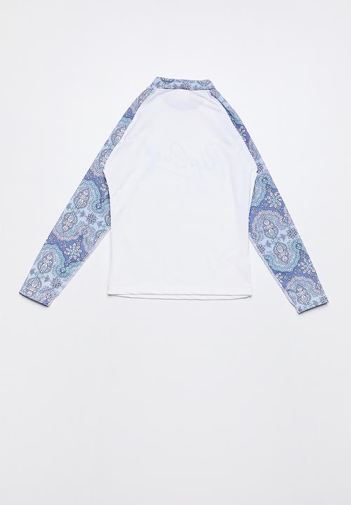 Rip Curl - Mystic sun long sleeve rashvest - white