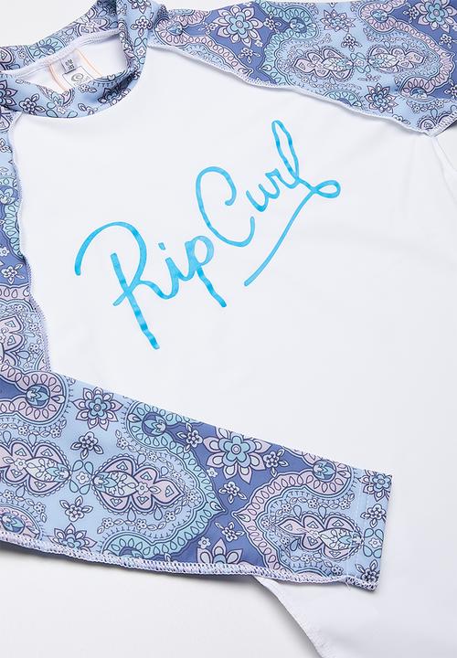 Rip Curl - Mystic sun long sleeve rashvest - white