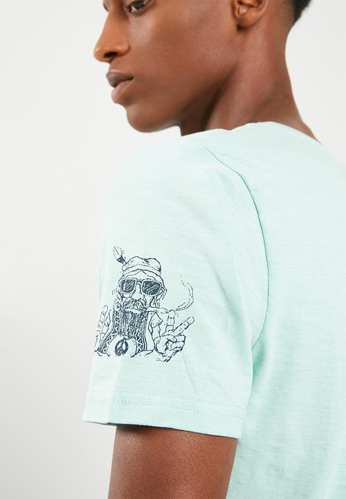 Brave Soul - Hippie T-shirt - green