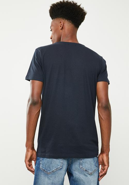 Brave Soul - Bahama T-shirt - navy