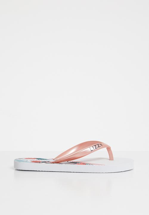 Lizzy - Lorraine flip flop - coral