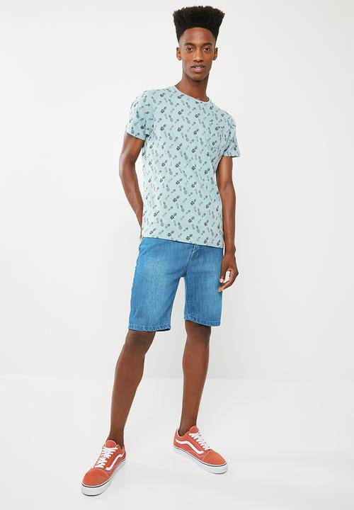 Brave Soul - Astor T-shirt - green