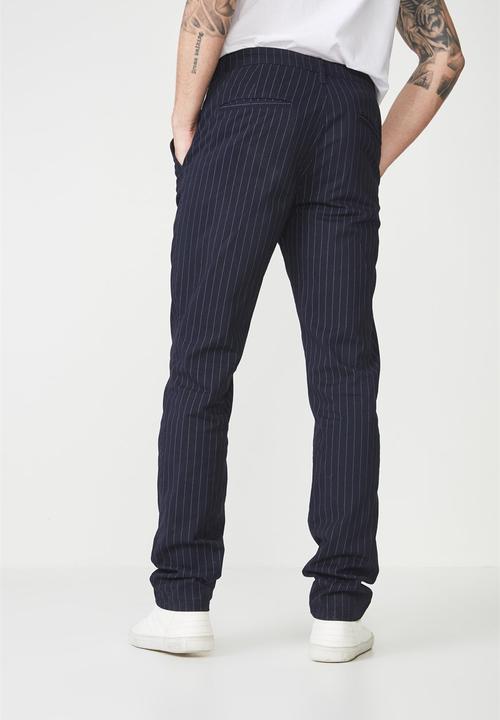 Cotton On - Knox chino pants - navy 