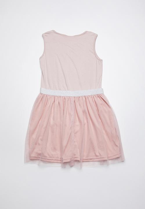 Rebel Republic - Combo dress - pink 