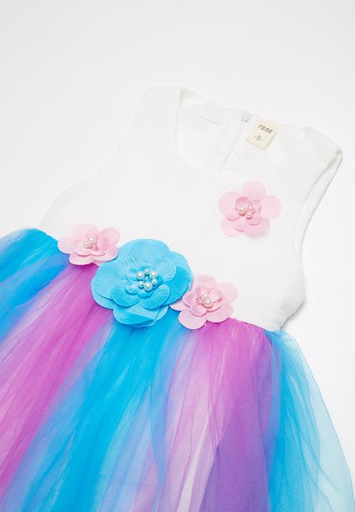 Pop Candy - Tutu dress - purple & blue