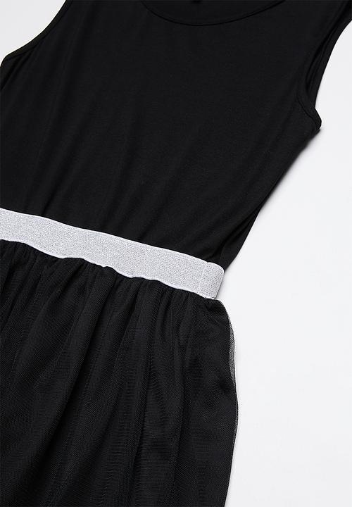 Rebel Republic - Combo dress - black