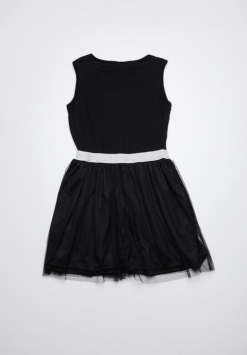 Rebel Republic - Combo dress - black