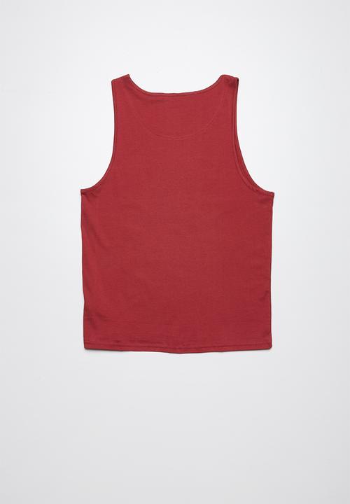 Lizzard - Salty printed vest - red