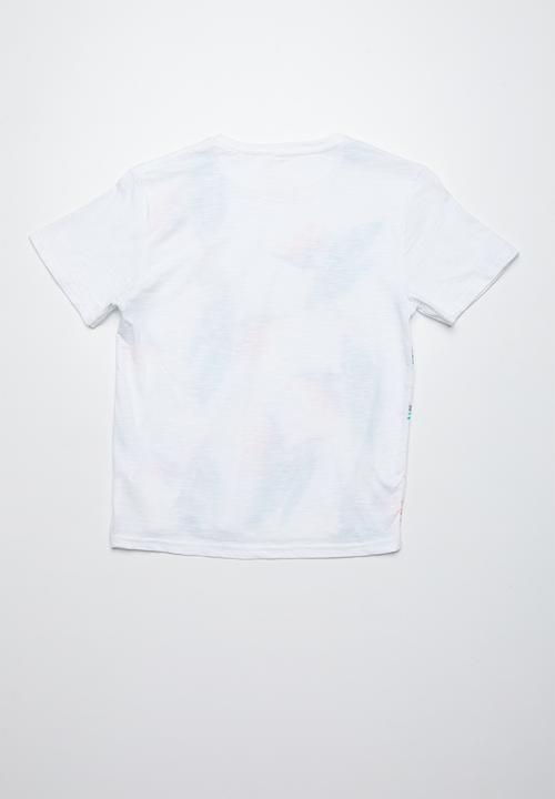 Lizzard - Elijah AOP tee - white