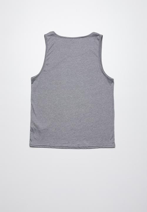 Lizzard - Hyatt printed vest - grey