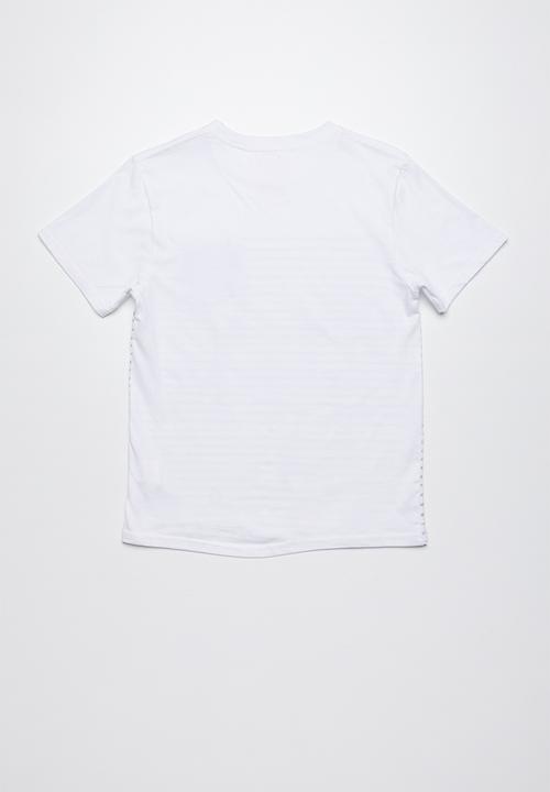 Lizzard - Amiel stripe tee - white