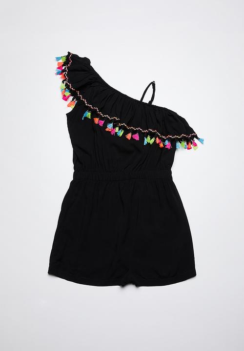 Rebel Republic - Playsuit with tassels - multi