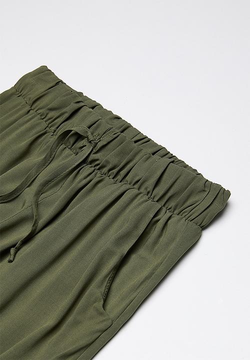 Rebel Republic - Printed pants - khaki