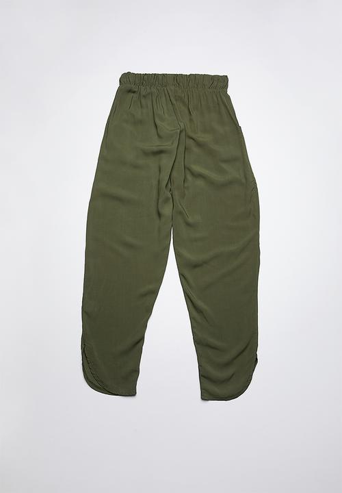 Rebel Republic - Printed pants - khaki