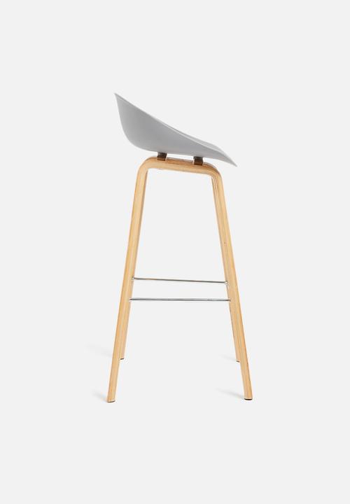 Basics - Cara barstool - grey