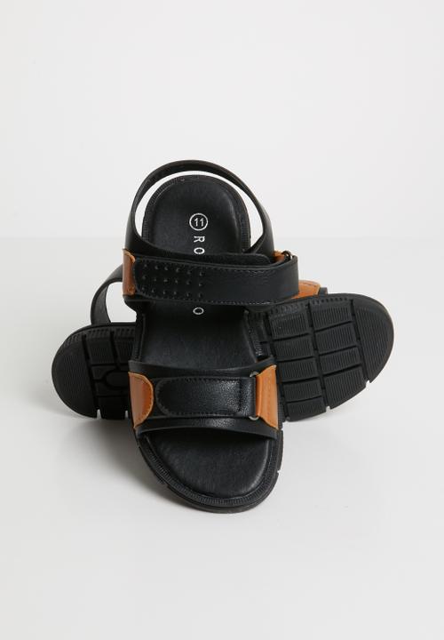 Rock & Co. - Bobby sandal - black