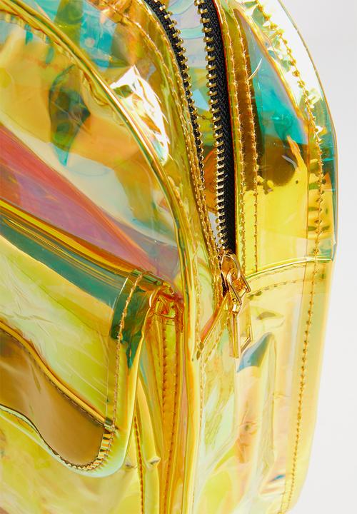 Pop Candy - Transparent backpack - yellow