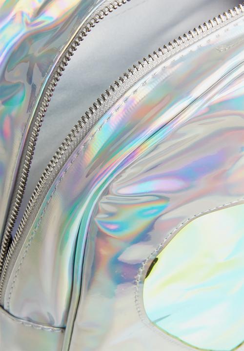 Pop Candy - Galaxy heart backpack - silver