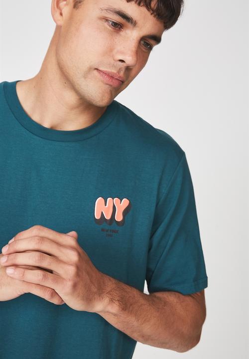 Cotton On - Tbar tee - blue