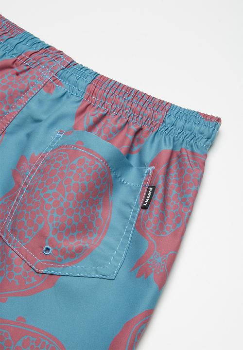 Lizzard - Fruitster board shorts  - blue & purple
