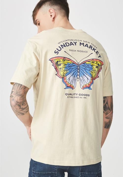 Cotton On - Tbar tee - yellow 