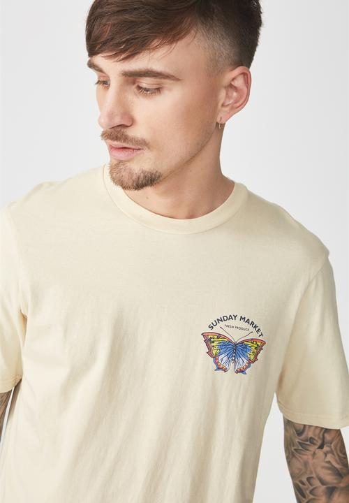 Cotton On - Tbar tee - yellow 