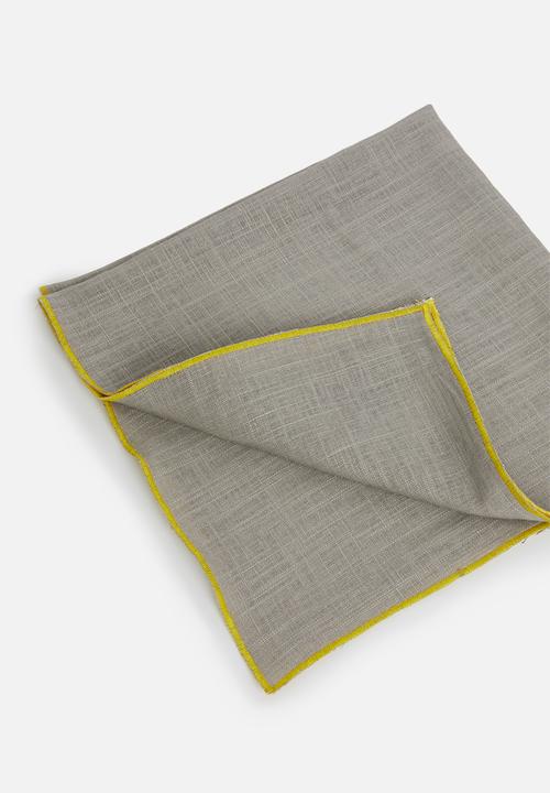 Sixth Floor - Polly napkin set of 4 - multi/grey