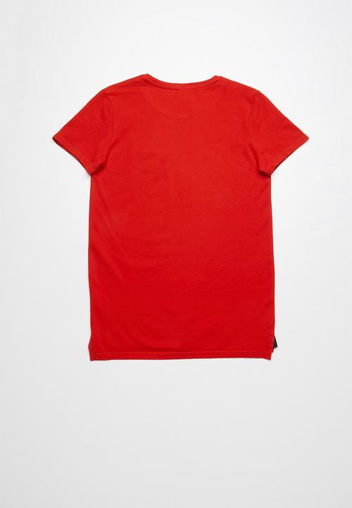 POLO - Mason tee - red