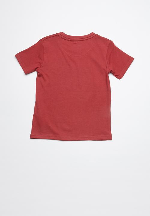 Lizzard - Griffith printed tee - red