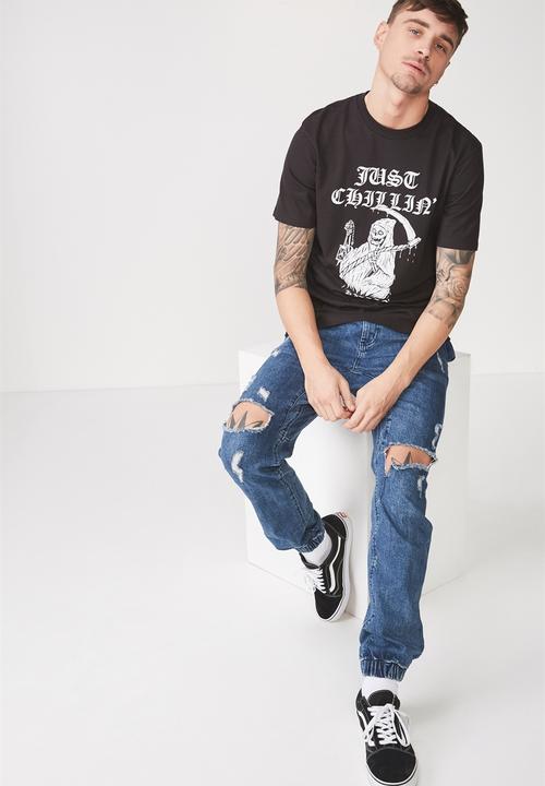 Cotton On - Tbar tee -  black