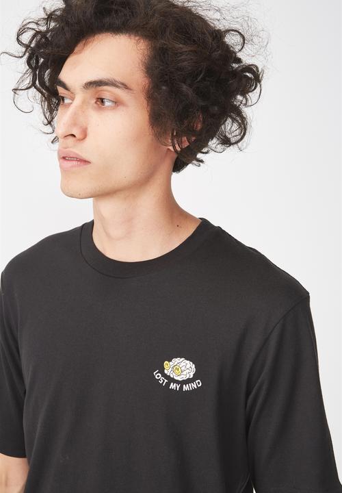 Cotton On - Tbar tee - black